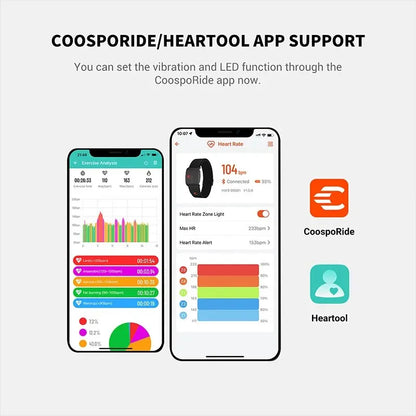 COOSPO HW9 Heart Rate Monitor Armband | Bluetooth 5.0 & ANT+