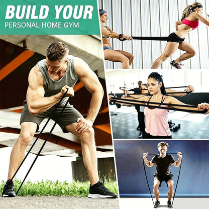 Resistance Bands Set for Home Workouts & Assisted Pull-Ups | 5 or 11 Pieces