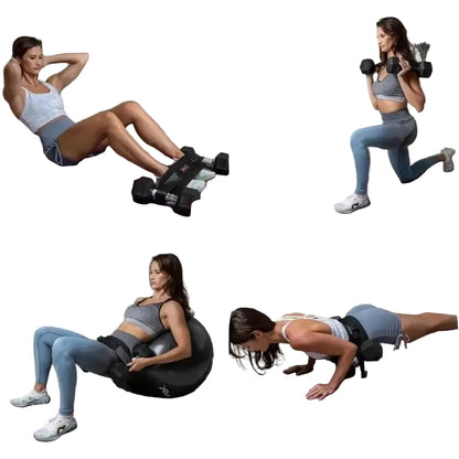 Adjustable Weighted Waist Belt – Home Workout Training Belt for Hip Shaping & Strength Training