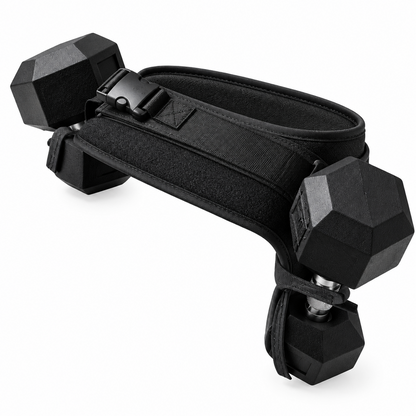 Adjustable Weighted Waist Belt – Home Workout Training Belt for Hip Shaping & Strength Training