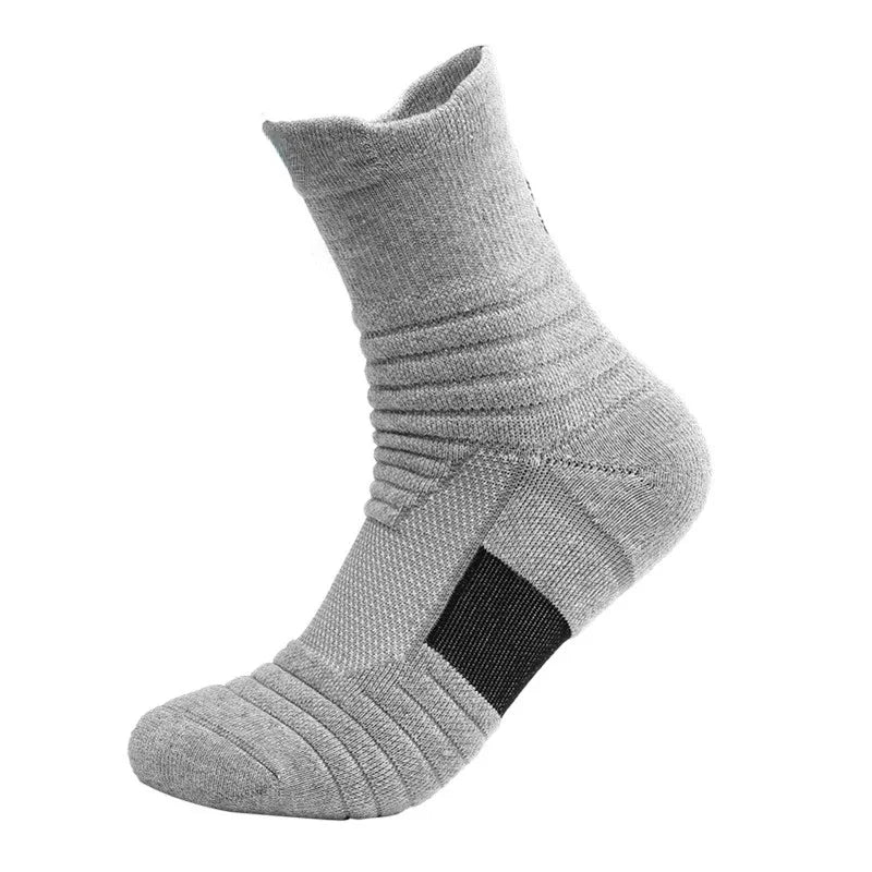 Men’s Anti-Slip Sports Socks – Breathable Comfort for Football & Training
