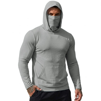 Men’s Lightweight Quick-Dry Hooded Top – Long Sleeve