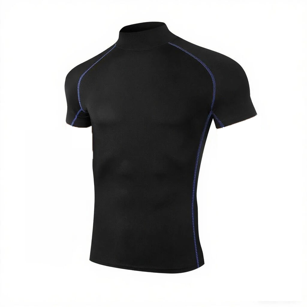 Men’s Short-Sleeve Compression Gym T-Shirt | Quick-Dry