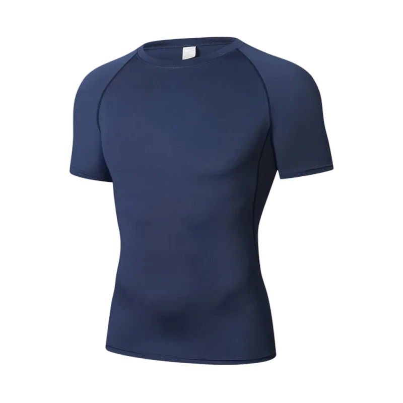 Men’s Reflective Compression T-Shirt – Quick-Dry Performance Fit
