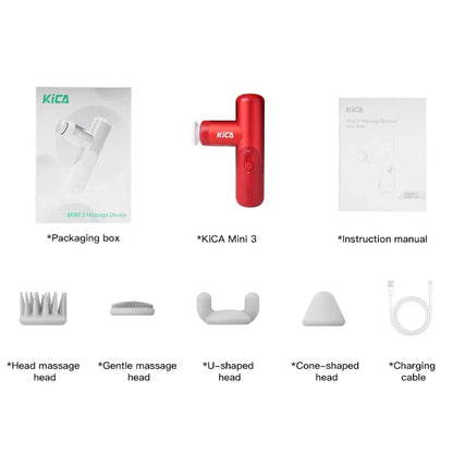 KiCA Mini 3 Massage Gun | Ultra-Light & Portable