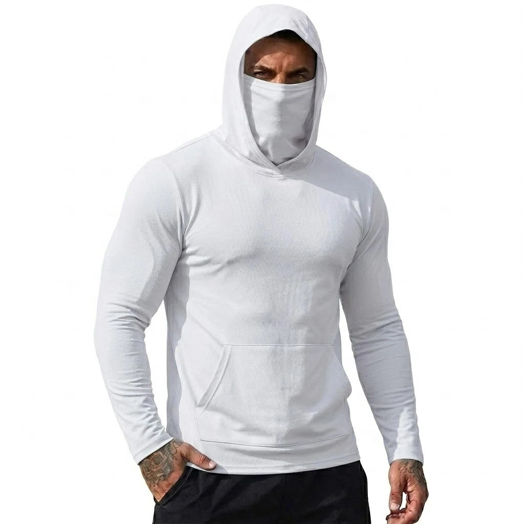 Men’s Lightweight Quick-Dry Hooded Top – Long Sleeve