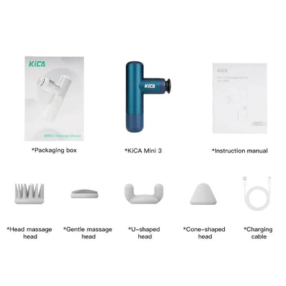 KiCA Mini 3 Massage Gun | Ultra-Light & Portable