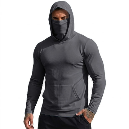 Men’s Lightweight Quick-Dry Hooded Top – Long Sleeve