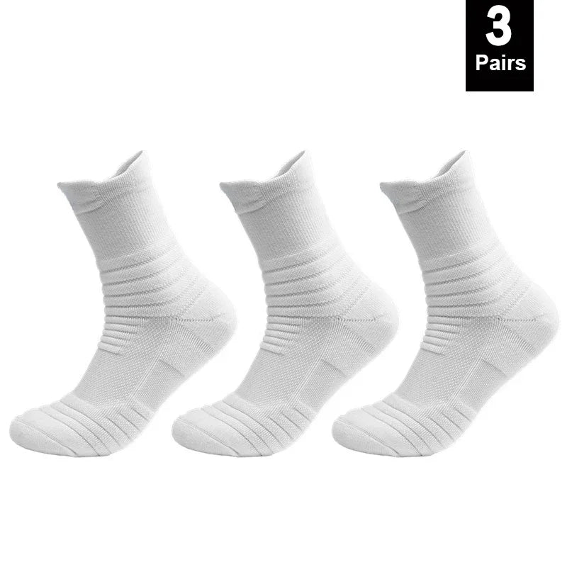 Men’s Anti-Slip Sports Socks – Breathable Comfort for Football & Training