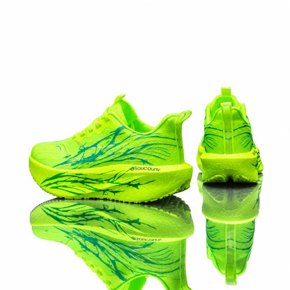 Carbon Plate Performance Running Trainers – Lace-Up, Breathable & Lightweight (Unisex)
