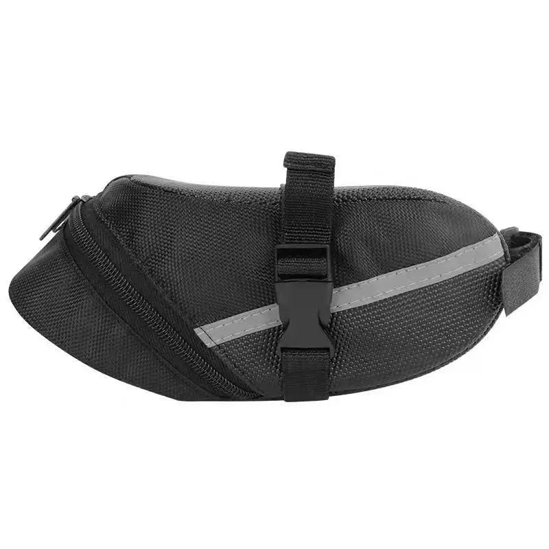 Waterproof Bike Seat Bag – Under-Saddle Storage with Reflective Strip