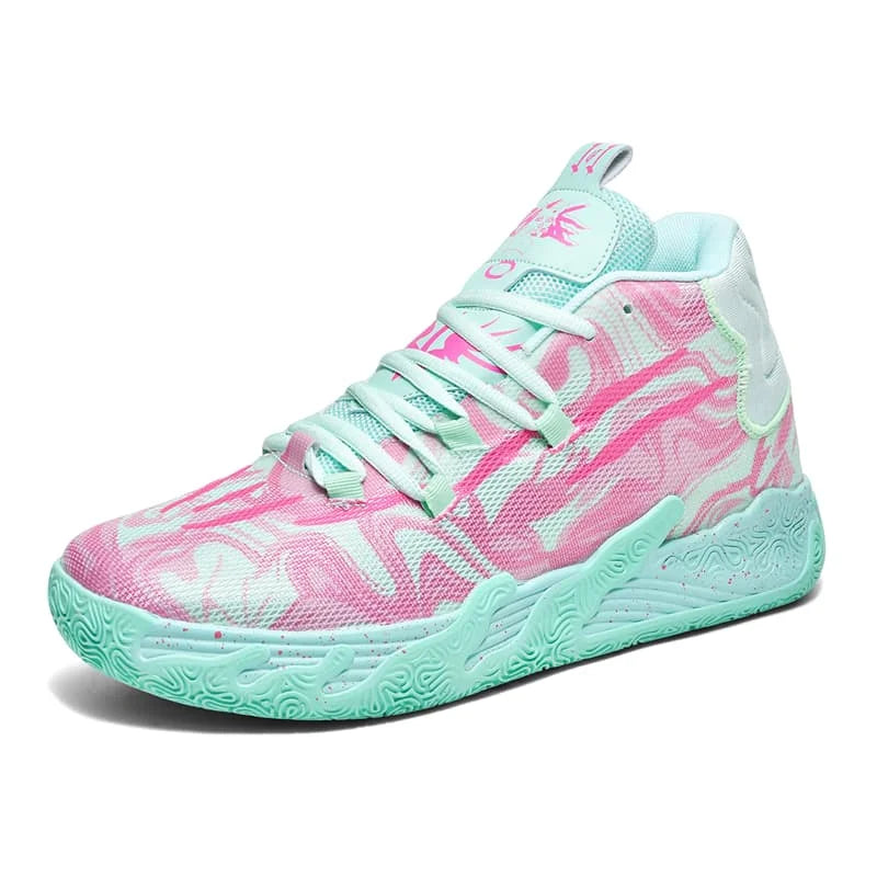 Unisex Basketball Trainers – Lightweight Breathable Sports Shoes for Men & Women