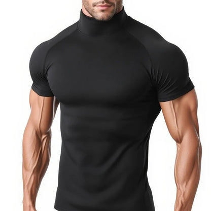 Men’s Short-Sleeve Compression Gym T-Shirt | Quick-Dry