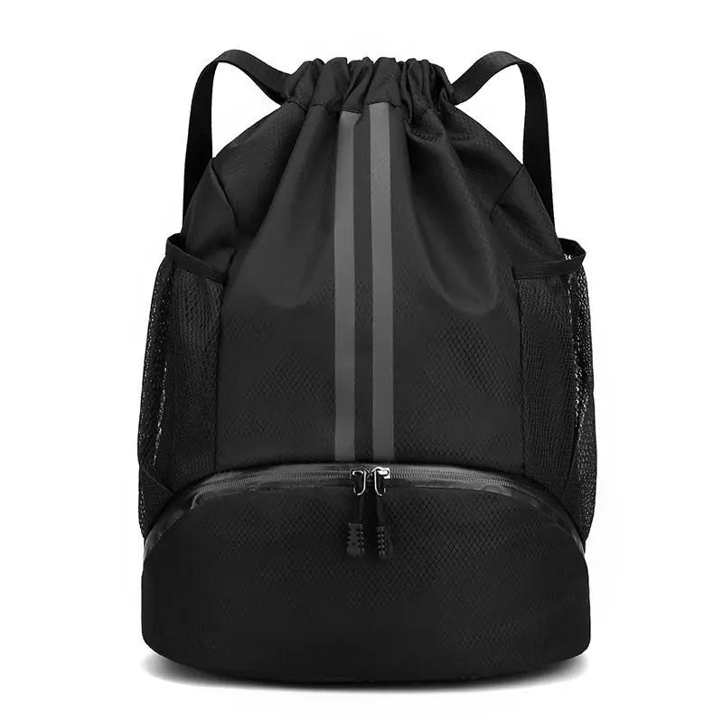 Drawstring Sports Backpack with Wet & Dry Storage | Gym & Swim