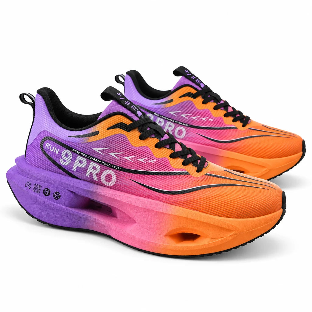 AeroStride Carbon Board Marathon & Athletic Running Sneakers | Unisex Performance Shoes