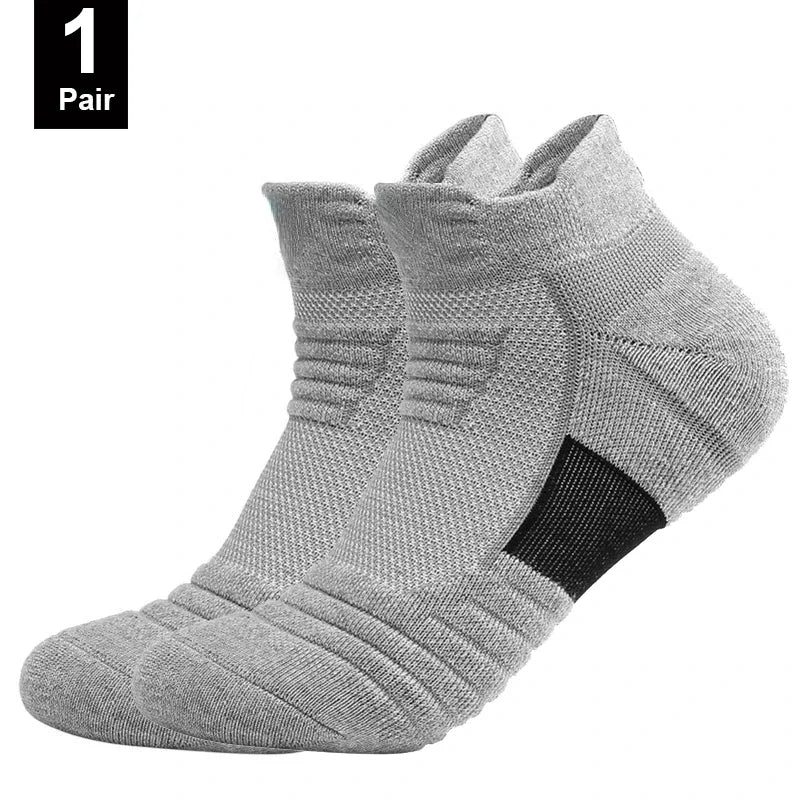 Men’s Anti-Slip Sports Socks – Breathable Comfort for Football & Training