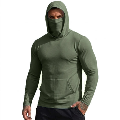 Men’s Lightweight Quick-Dry Hooded Top – Long Sleeve