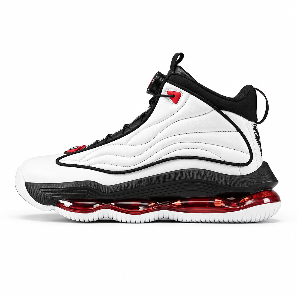 Men's Basketball Shoes Breathable Cushioning Non-Slip Wearable Runing Shoes Gym Training Athletic Basketball Sneakers for Women