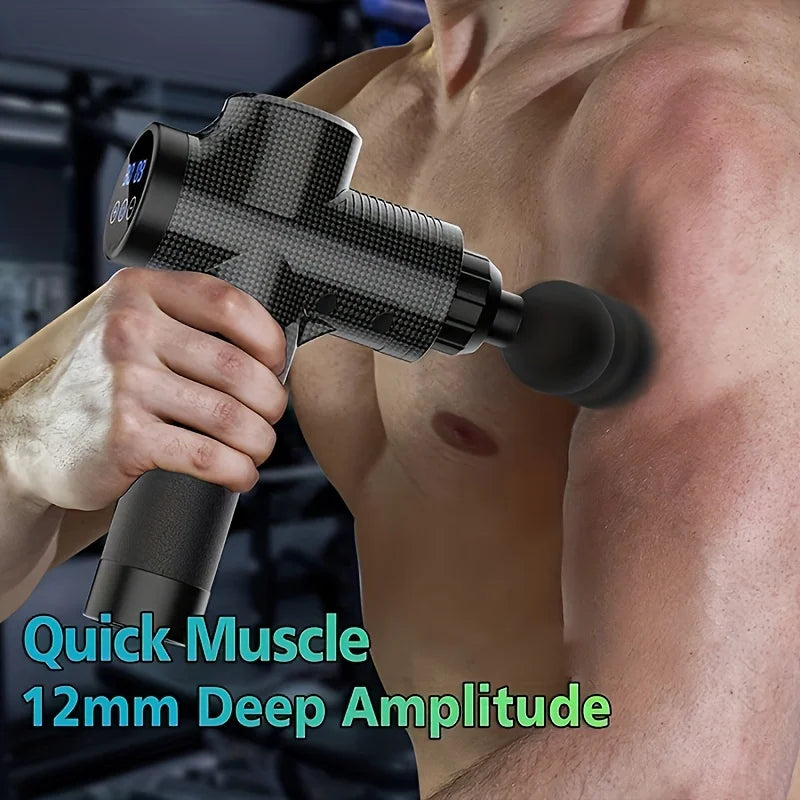 Deep Tissue Massage Gun – Complete Massage Kit for Full-Body Relaxation