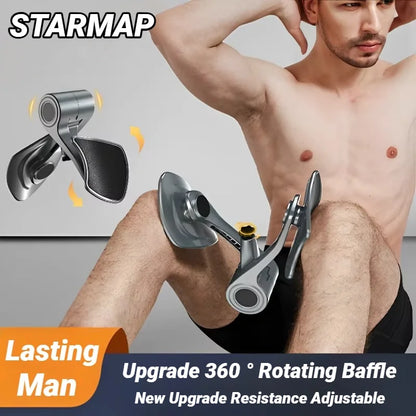 Kegel Fitness Equipment for Home Use - Pelvic Muscle Trainer and Buttock Strengthening Device for Men